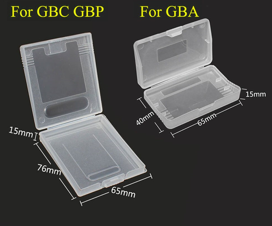 Gameboy/GBA clear protective case